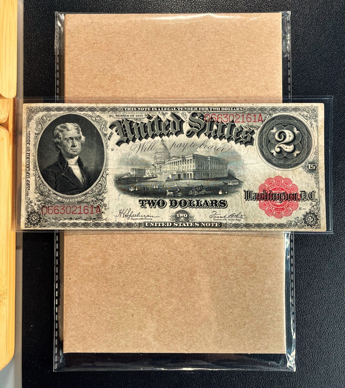 Fr. 60 1917 $2 Legal Tender 