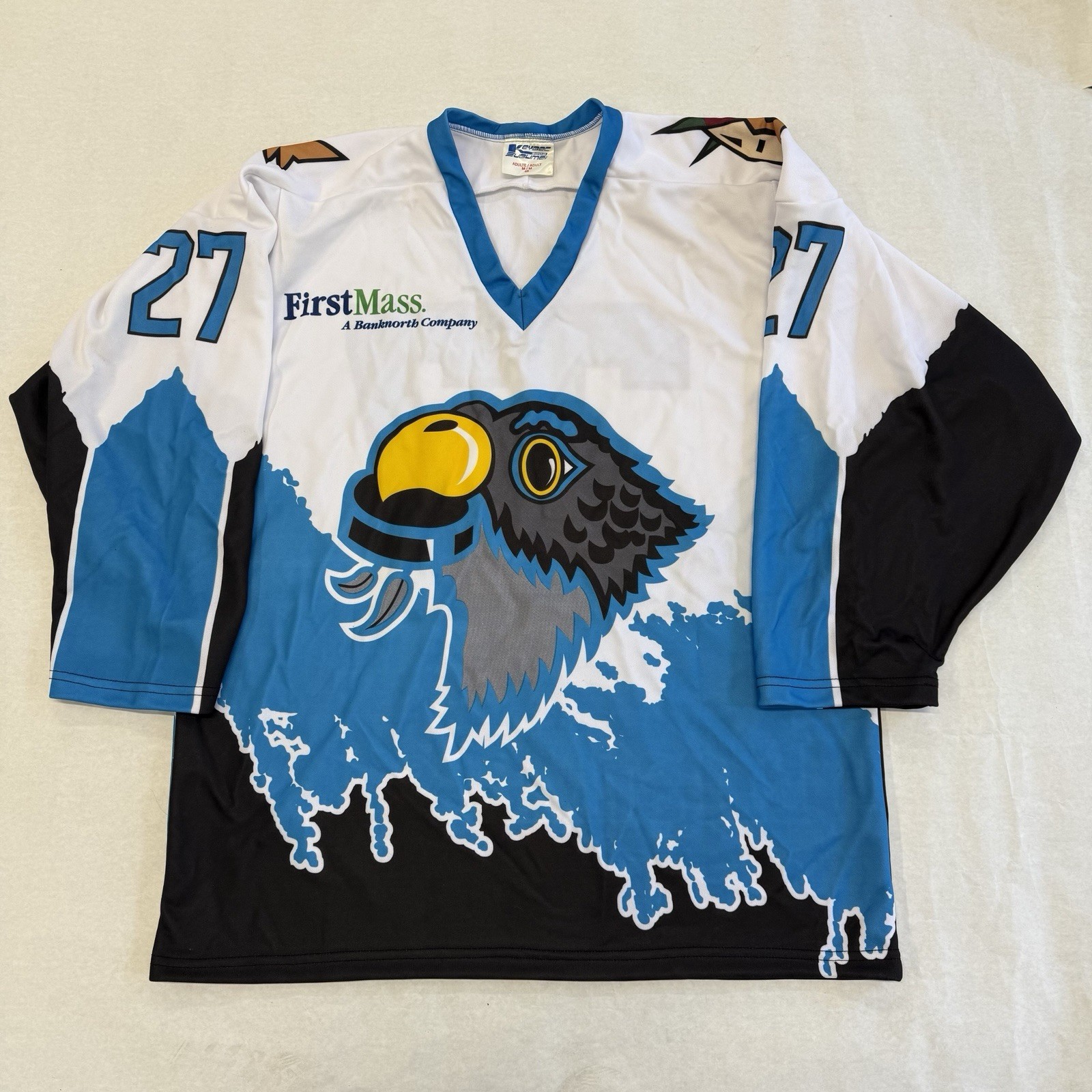 Vintage Springfield Falcons AHL 27 Hockey Jersey Size M Size 48 Canada Vintage Springfield Falcons AHL 27 Hockey Jersey Size M Size 48 Canada