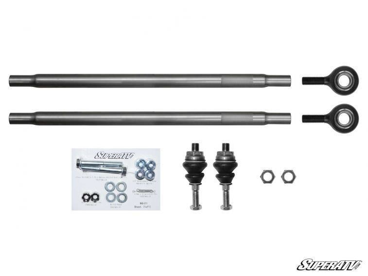 SuperATV Heavy Duty Tie Rod Kit for Can-Am Maverick X3 (72\
