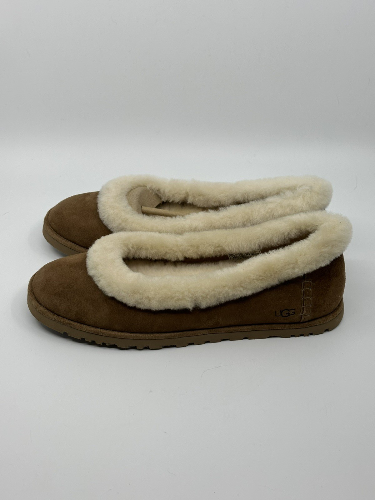 UGG Zora Ballet Flat Chestnut Women’s Size 9 1178111-CHE BRAND NEW
