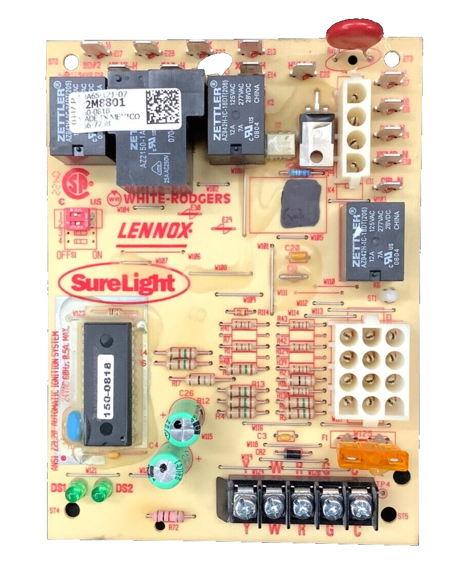 32M8801  Lennox SureLight Furnace Control Board 50A65-121