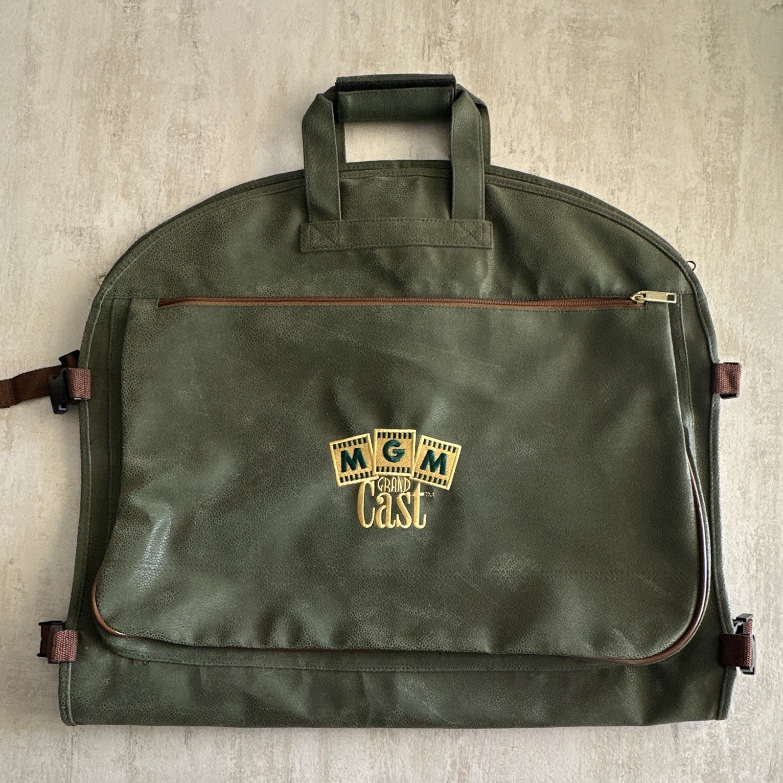 Rare Vintage MGM Grand Cast Member Vegas Casino Memorabilia 1990s Garment Bag