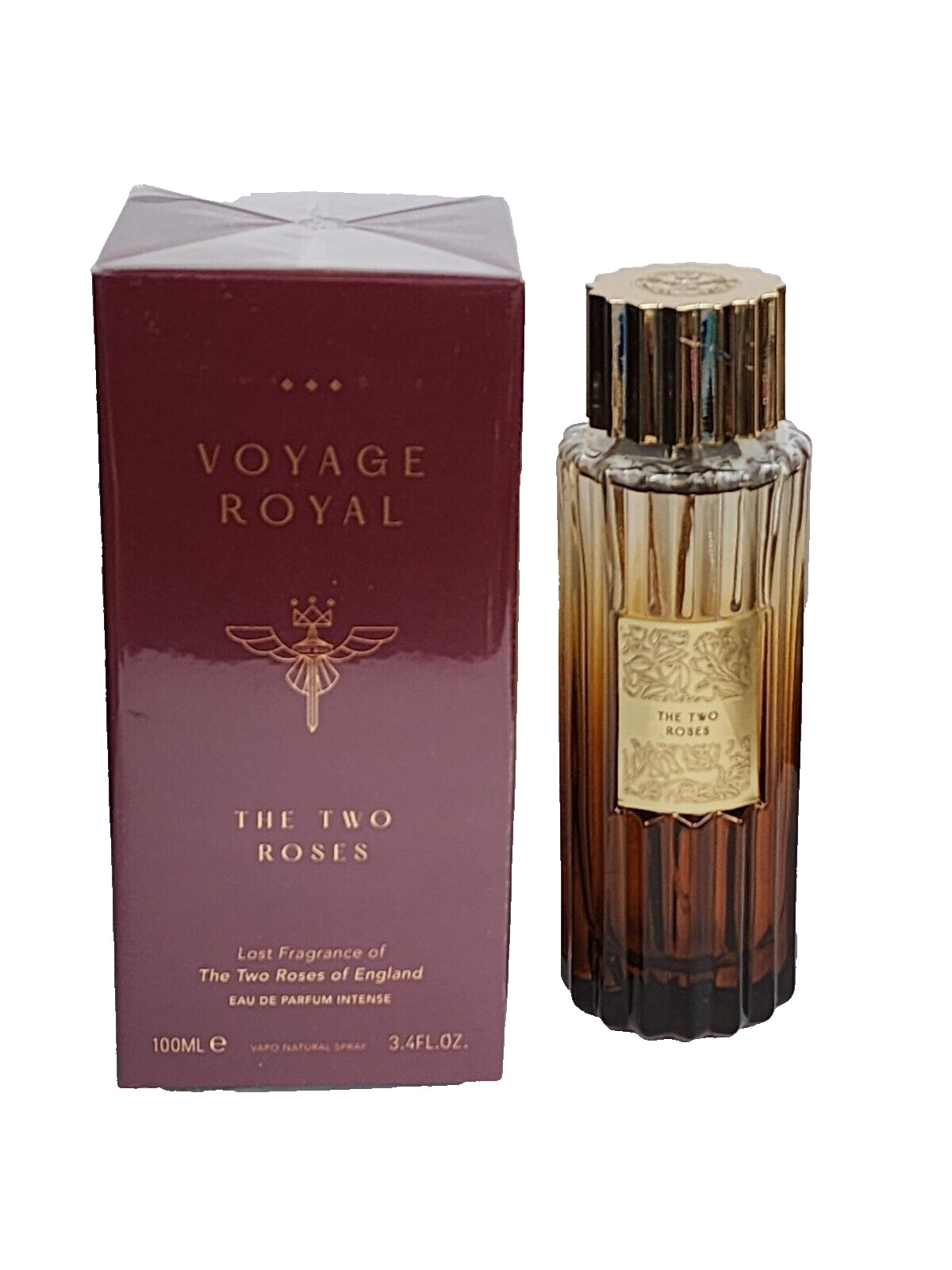 VOYAGE ROYAL THE TWO ROSES UNIXES 3.4 OZ EDP SPRAY SEALED VOYAGE ROYAL THE TWO ROSES UNIXES 3.4 OZ EDP SPRAY SEALED