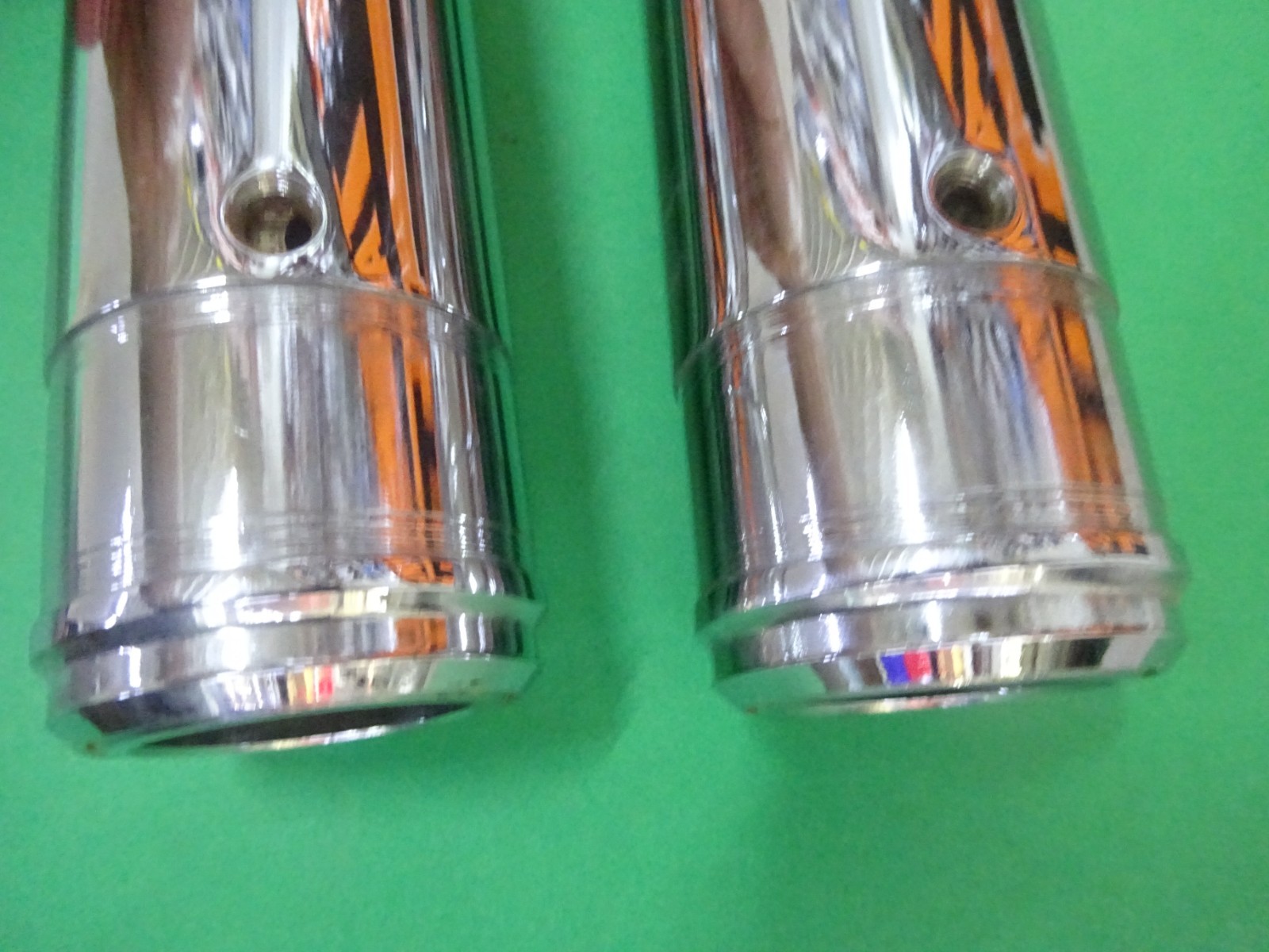 Harley BT\'S XL\'S 87-07 CHOICE OF Ultra Chrome Fork Tubes 39 mm - 24.25 or 21.50 Harley BT\'S XL\'S 87-07 CHOICE OF Ultra Chrome Fork Tubes 39 mm - 24.25 or 21.50
