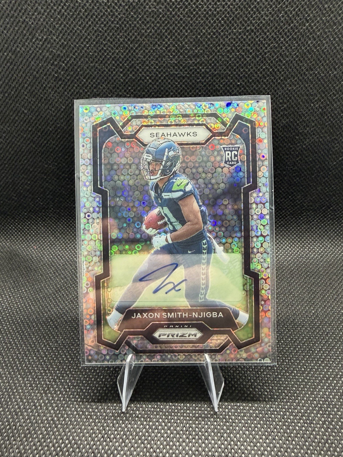 2023 Panini Prizm - Rookies Jaxon Smith-Njigba #390 No Huddle Prizm...