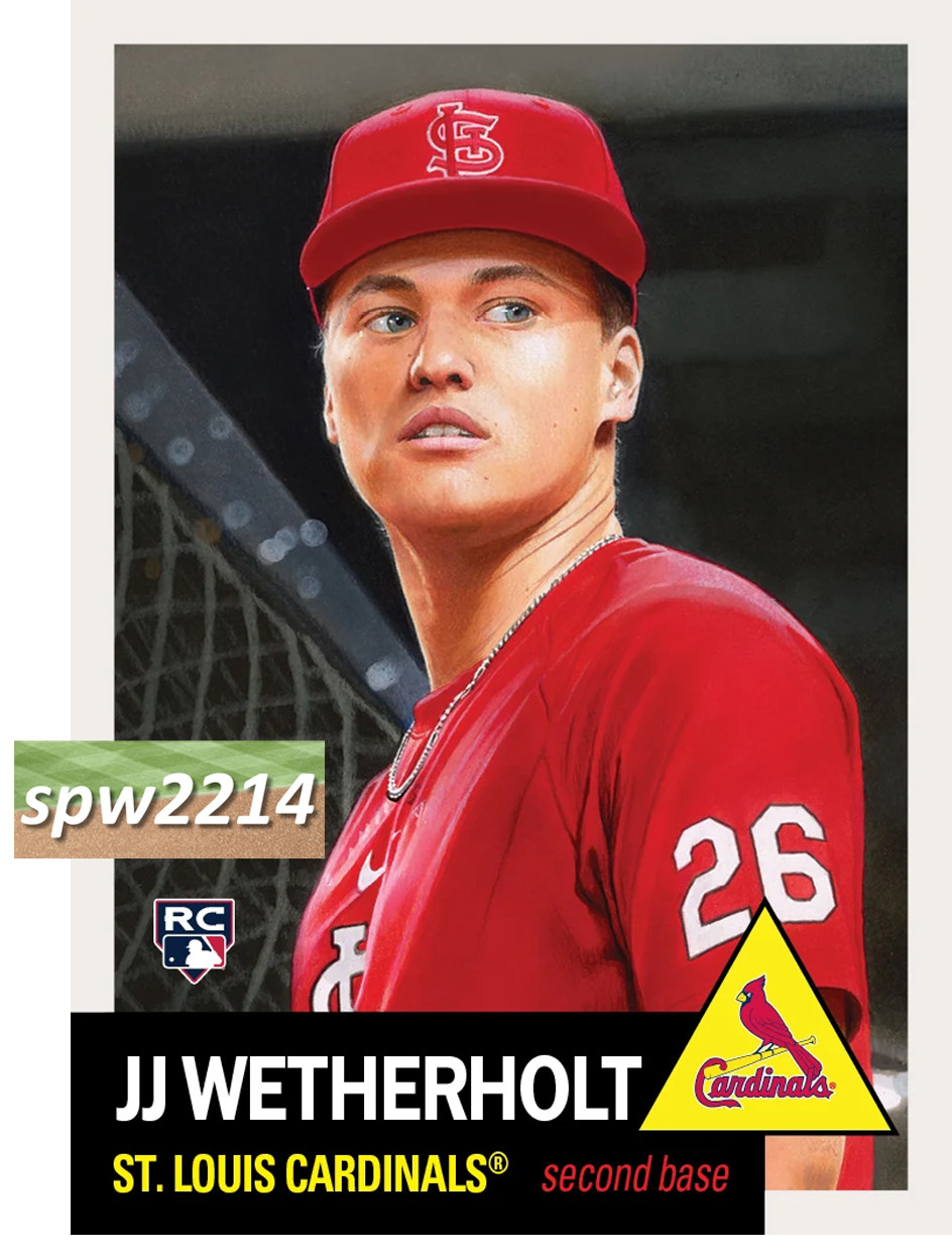 Topps Living Set JJ Wetherholt #946 - Presale
