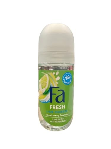 Fa Glass Roll-on Deodorant Limones del Caribe - 50 ml