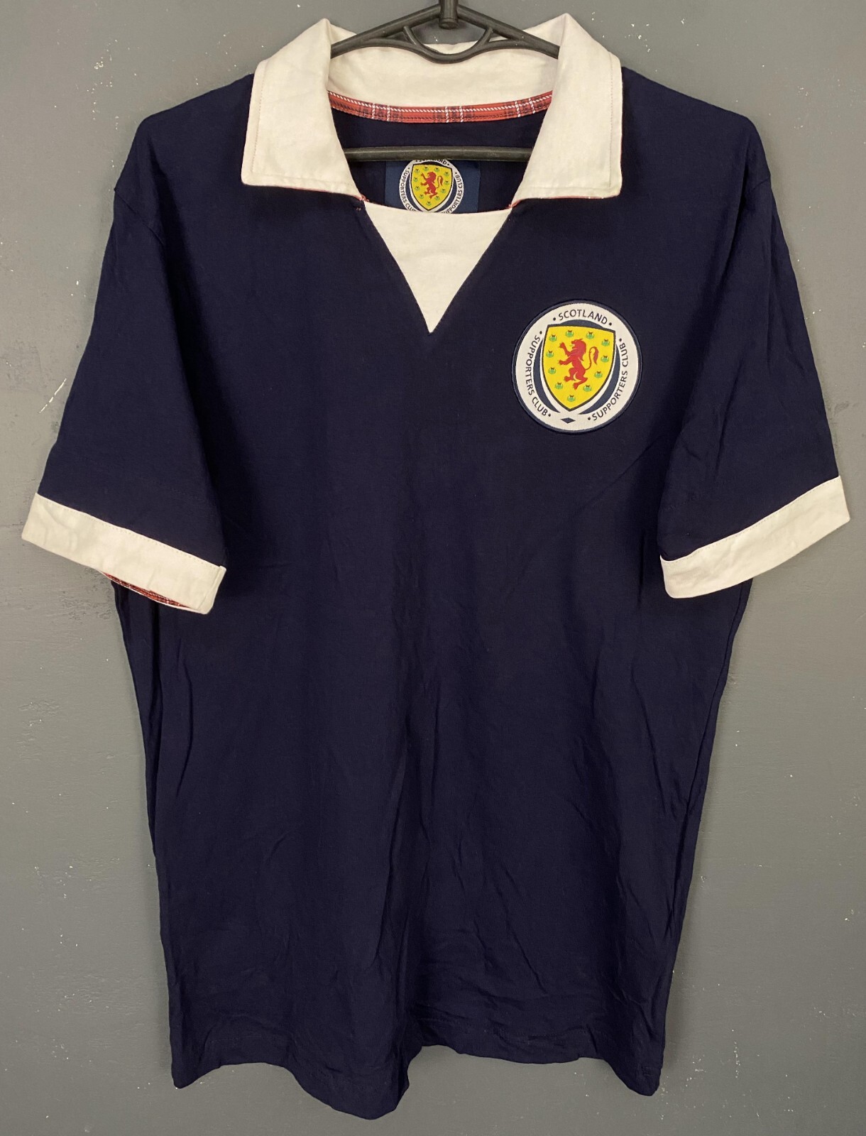 MEN\'S SCOTLAND 1978/1982 RETRO REPLICA HOME SOCCER FOOTBALL SHIRT JERSEY SIZE S