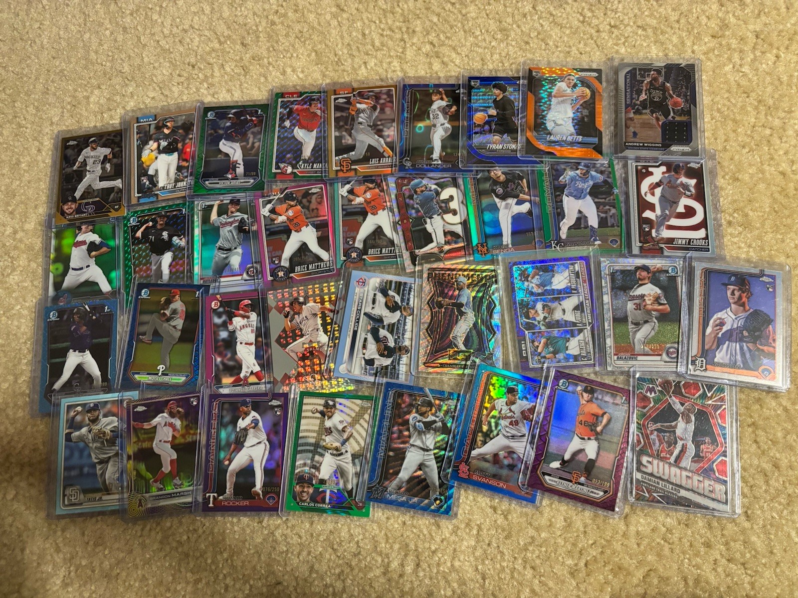 HUGE LOADED PREMIUM 400+ Sports Card Collection Rookie #\'d Lot NFL MLB NBA