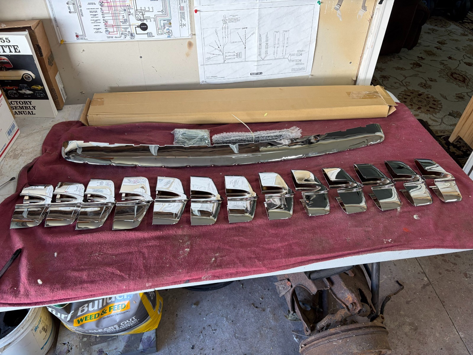 1953 - 1957 Corvette Grille Assembly Complete... New Reproduction 1953 - 1957 Corvette Grille Assembly Complete... New Reproduction