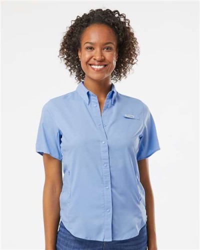 Columbia Tamiami ii Short Sleeve Shirt Women\'s Medium PFG Performance NEW w/Tags