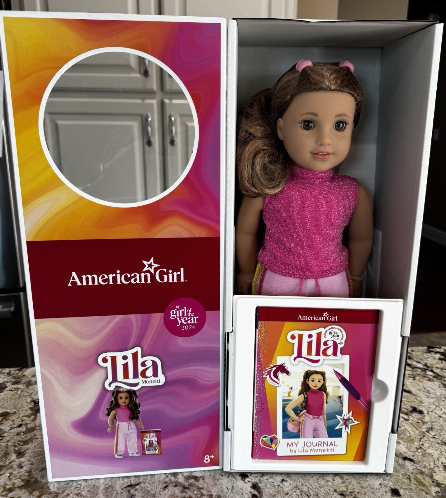 American Girl Lila Monetti Doll and Book Set - Brand New American Girl Lila Monetti Doll and Book Set - Brand New