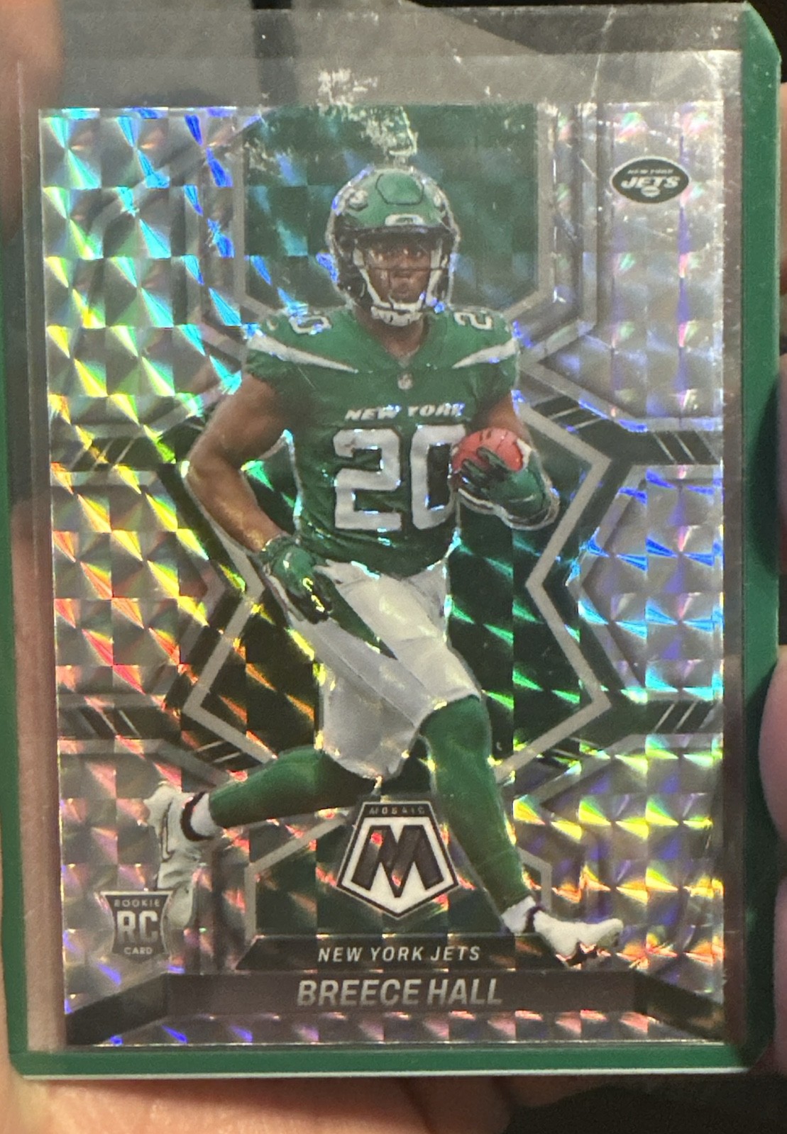 2022 Panini Mosaic - Rookies Breece Hall #307 Mosaic Prizm (RC) 2022 Panini Mosaic - Rookies Breece Hall #307 Mosaic Prizm (RC)