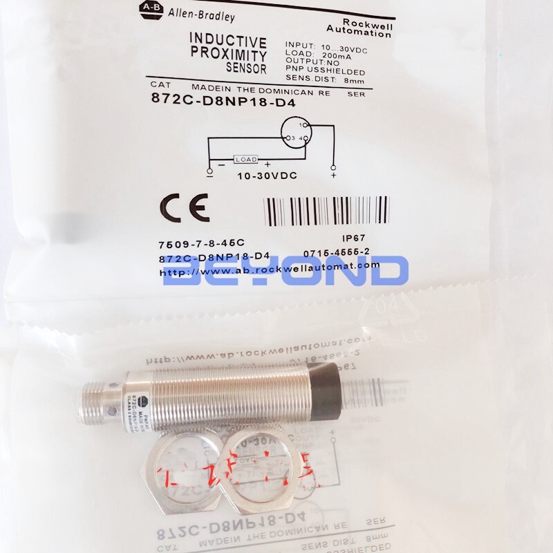 1PC For  872C-D8NP18-D4  Proximity Switch Sensor 