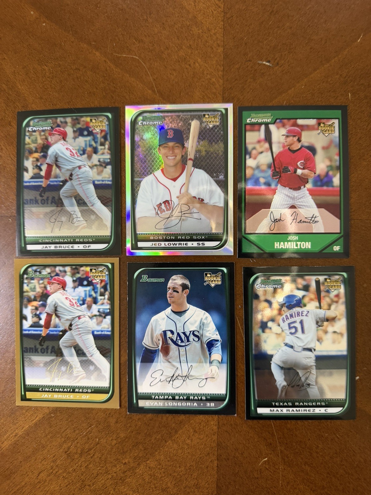 Large lot of 2007-2008 Bowman Chrome Rookies and HOFers (47 in total) Large lot of 2007-2008 Bowman Chrome Rookies and HOFers (47 in total)