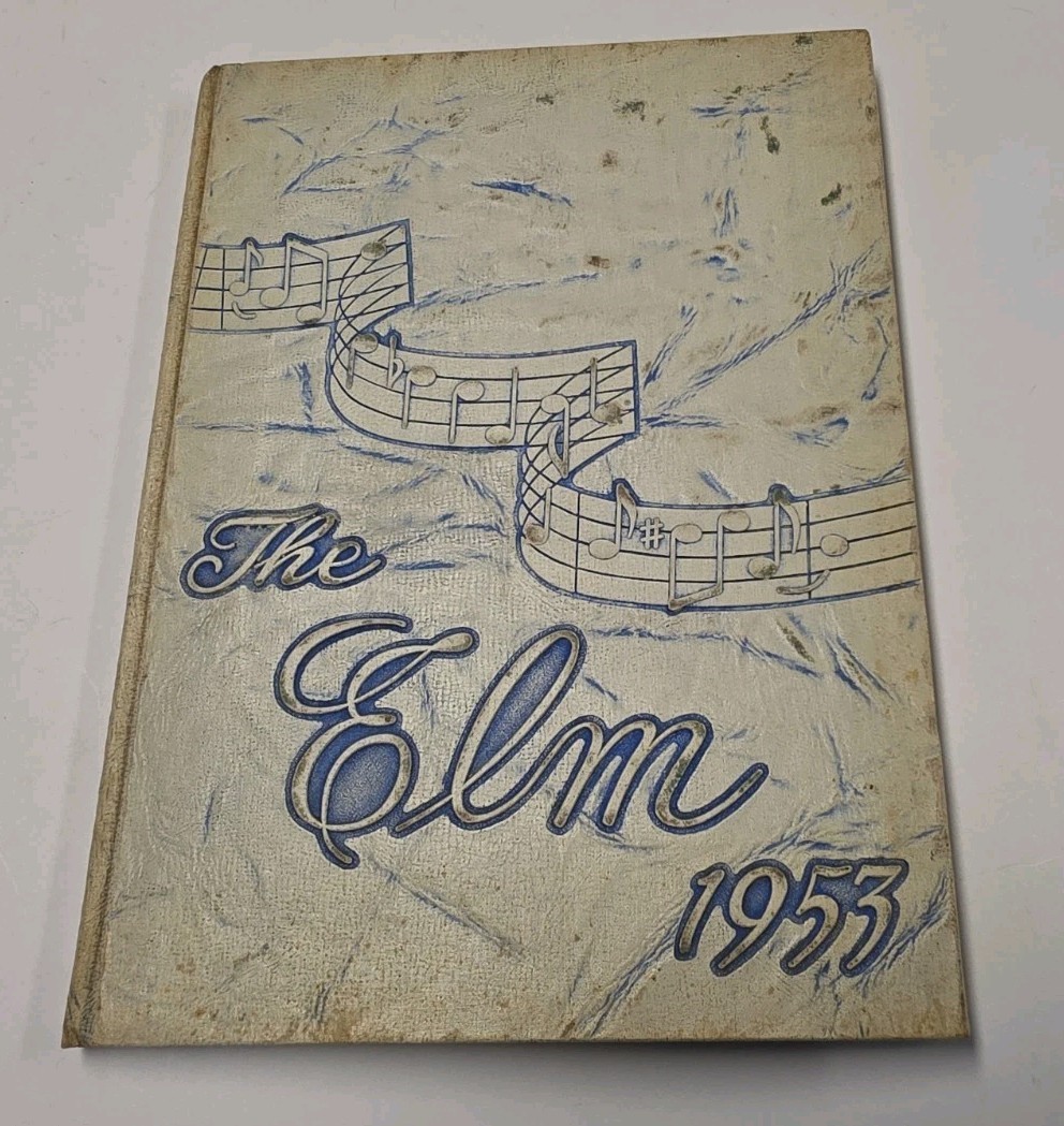 Vtg 1953 The Elm San Mateo High School Yearbook Kris Kristofferson Junior Year Vtg 1953 The Elm San Mateo High School Yearbook Kris Kristofferson Junior Year