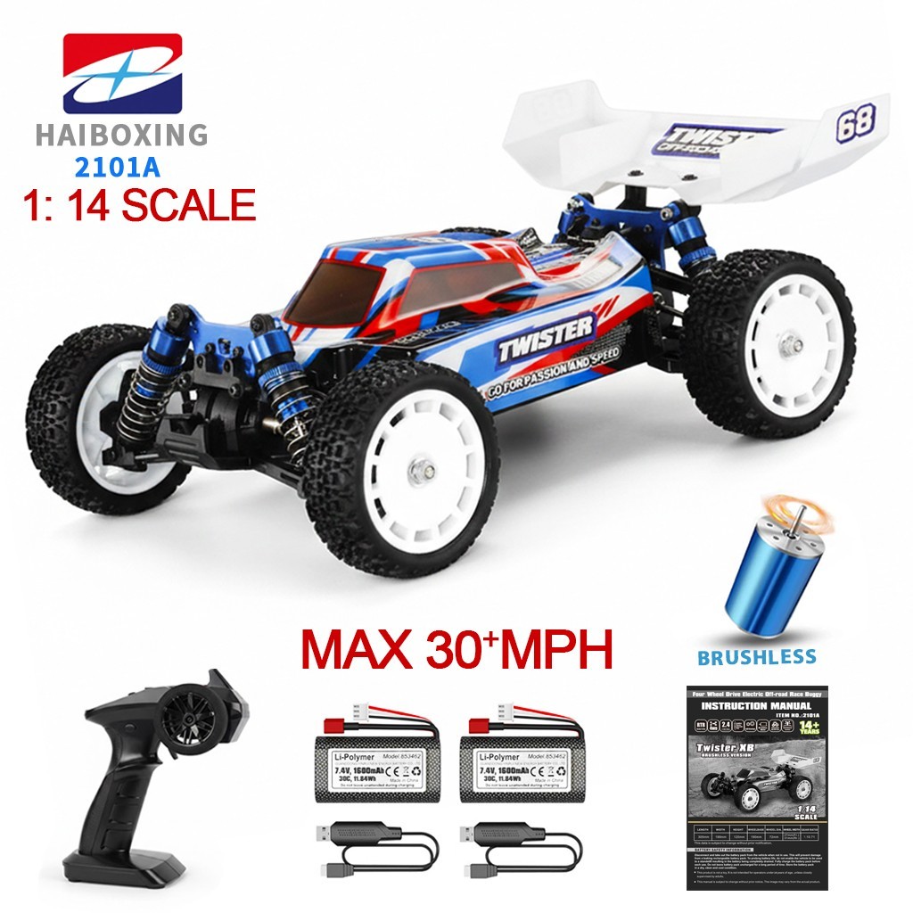 HAIBOXING 2101A 1:14 Brushless Fast RC Car, Max 30MPH All-Terrain Racing Buggy HAIBOXING 2101A 1:14 Brushless Fast RC Car, Max 30MPH All-Terrain Racing Buggy