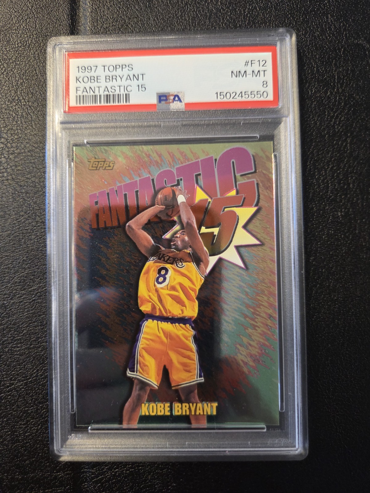 1997-98 Topps Fantastic 15 Kobe Bryant #F12
