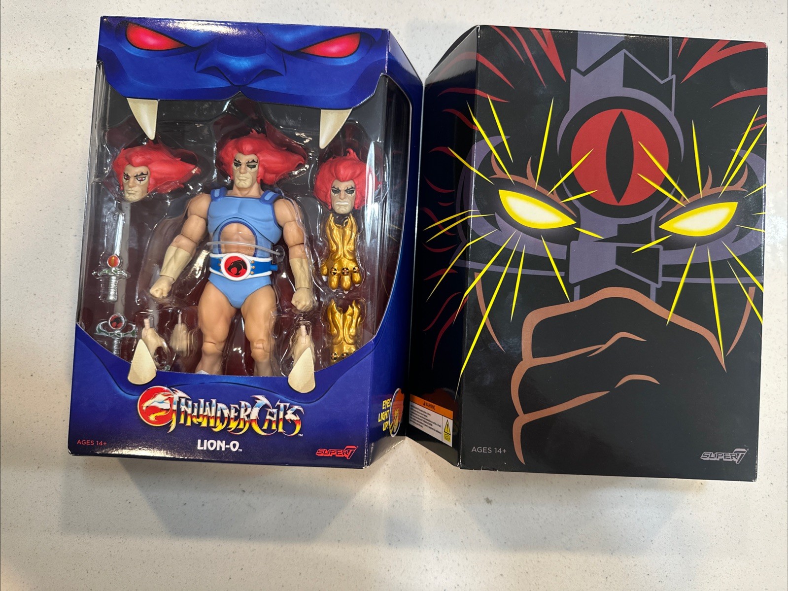 2025 Super7 ThunderCats Ultimates Action Figure - LION-O (LED EYES LIGHT UP) 2025 Super7 ThunderCats Ultimates Action Figure - LION-O (LED EYES LIGHT UP)