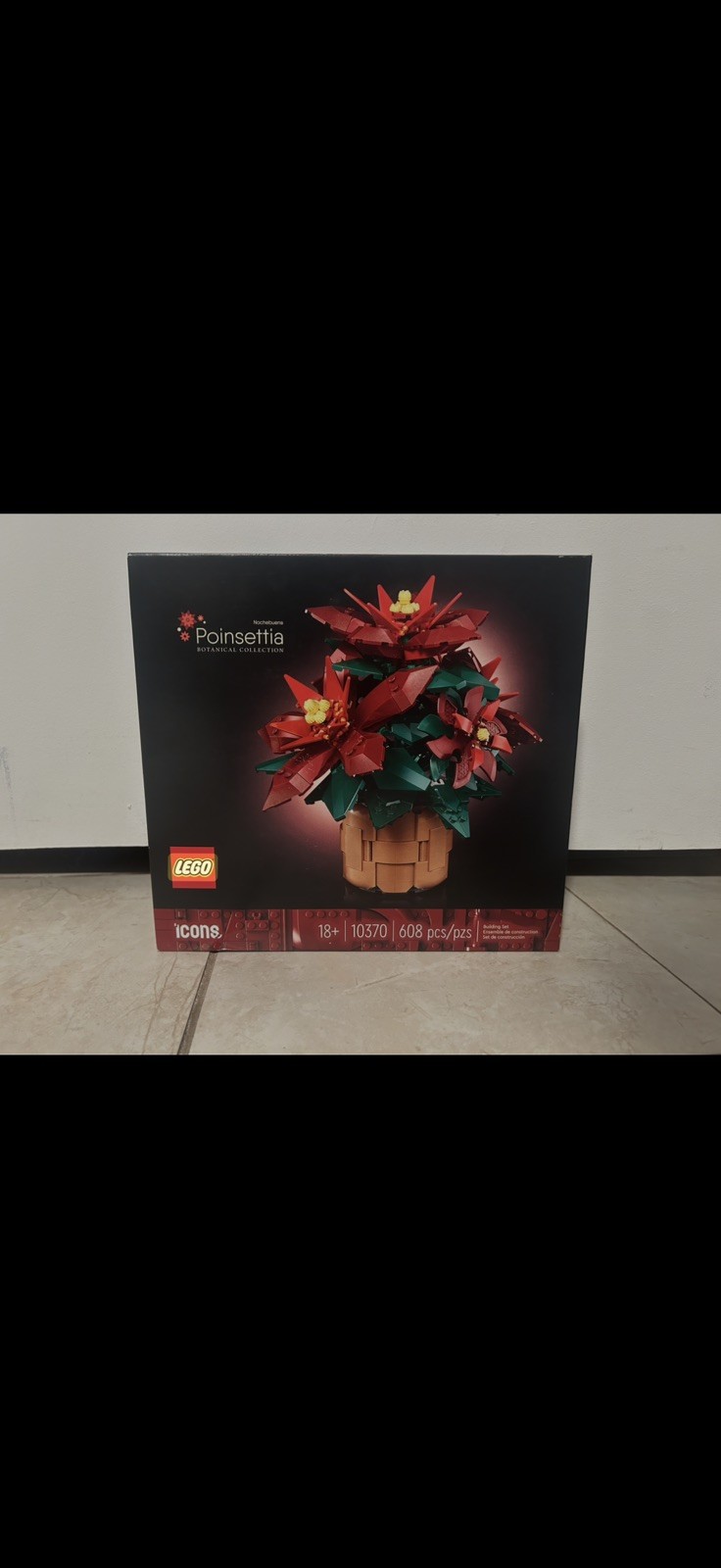 LEGO Botanicals: Poinsettia (10370) New In Hand