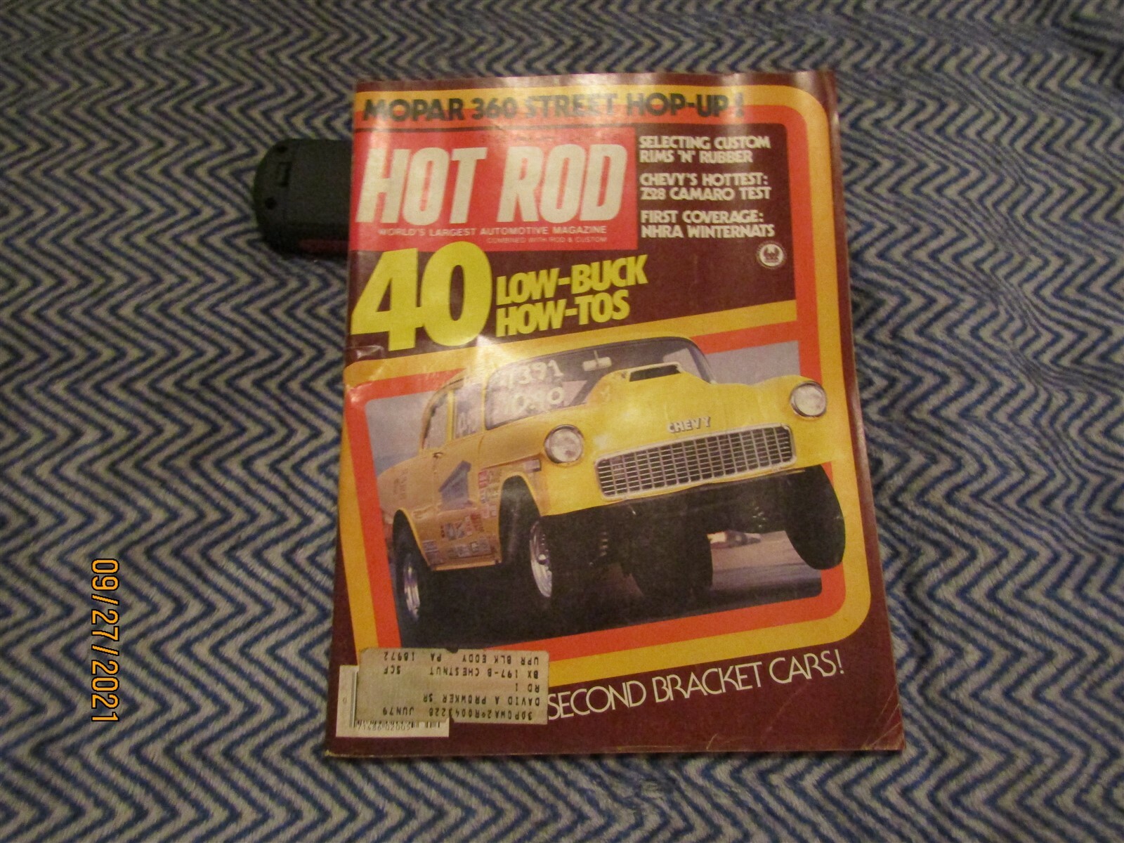 HOT ROD MAGAZINE APRIL 1979 40 LOW BUCK HOW TOS SECOND BRACKET CARS Z28 CAMARO HOT ROD MAGAZINE APRIL 1979 40 LOW BUCK HOW TOS SECOND BRACKET CARS Z28 CAMARO