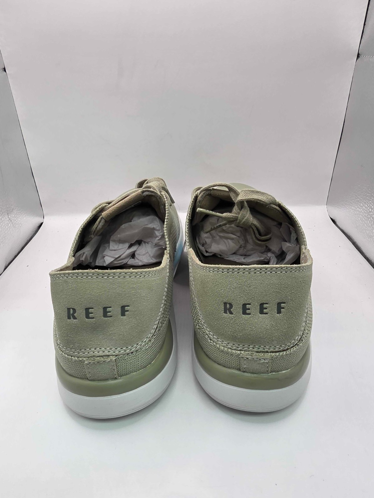 REEF Men\'s Swellsole Neptune Sneakers-Olive 11US