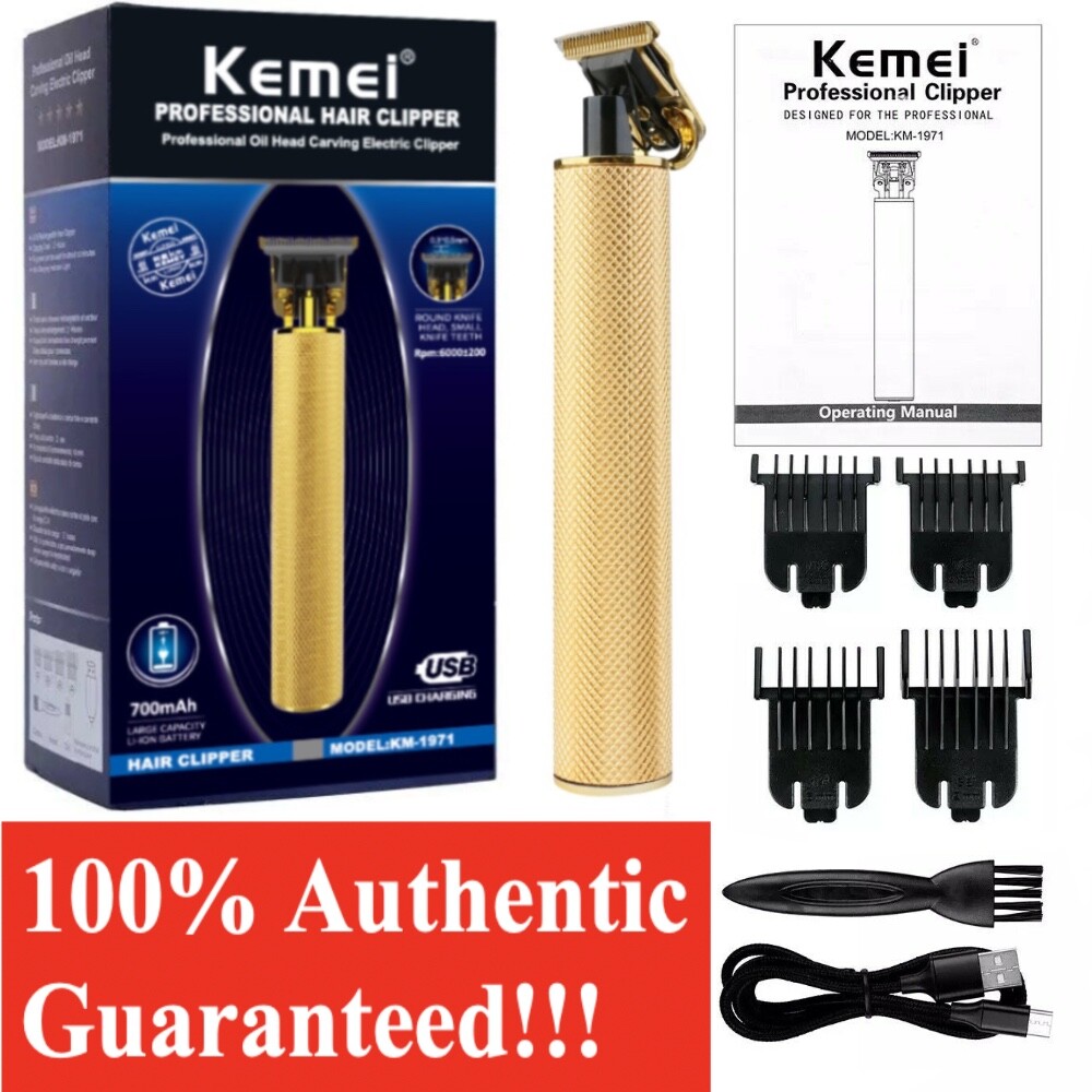Kemei 1971 Professional Hair/Beard Portable Cordless Trimmer/Clipper