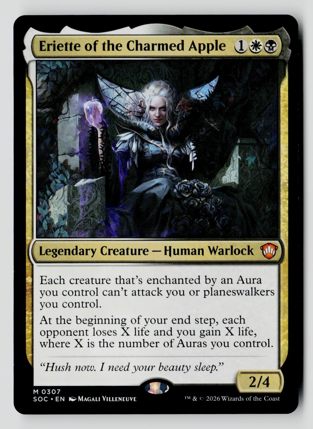 Eriette of the Charmed Apple 307 M MTG SOC NM