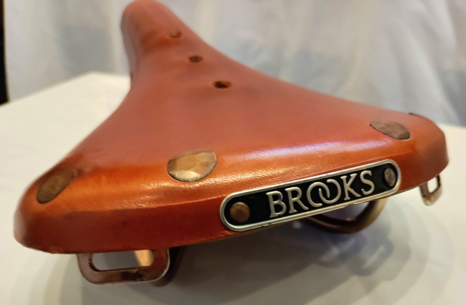BROOKS, B-17, Honey, Copper rails