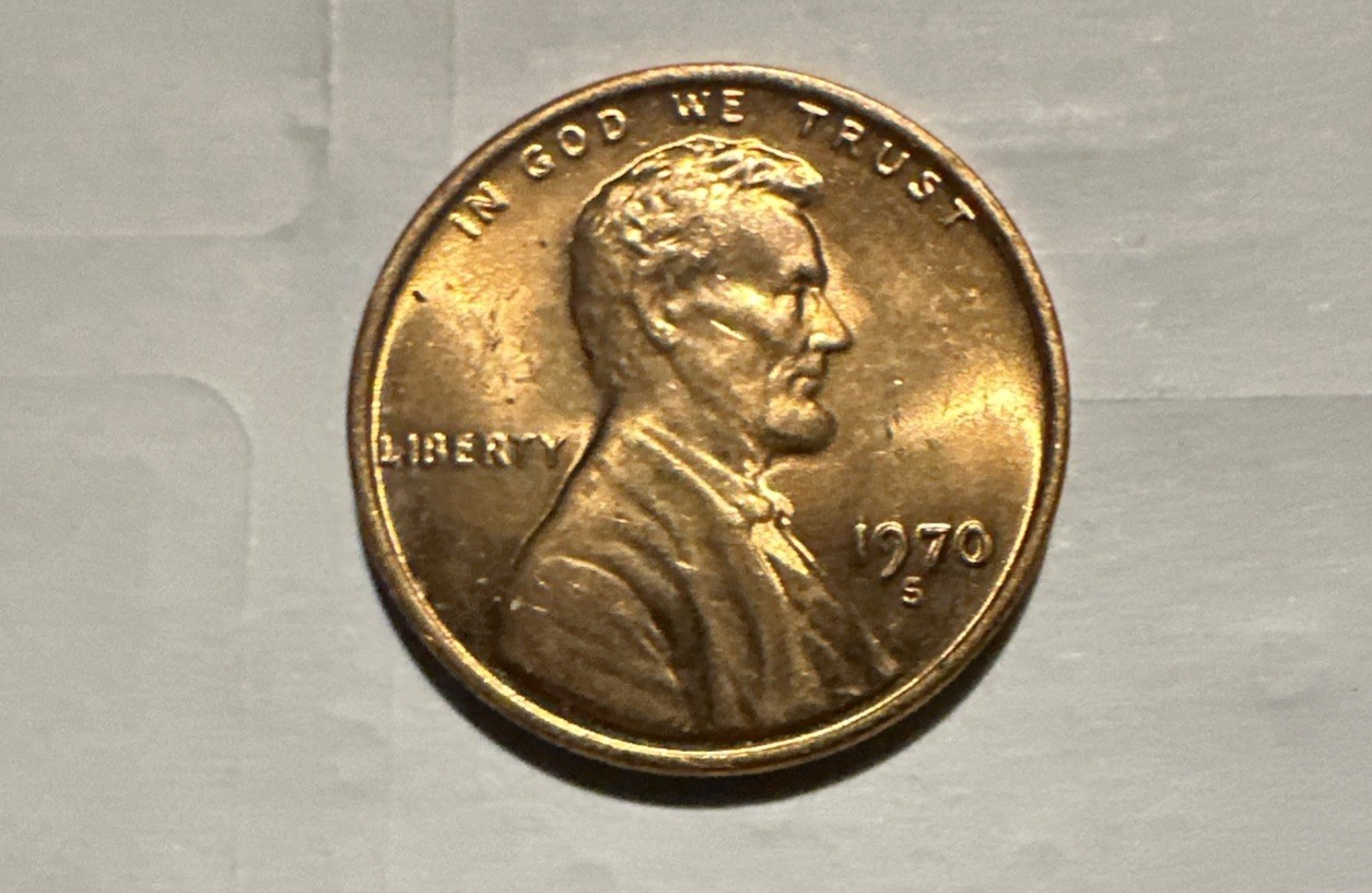 1970 S Lincoln Cent - Beautiful Coins, GEM BU, 