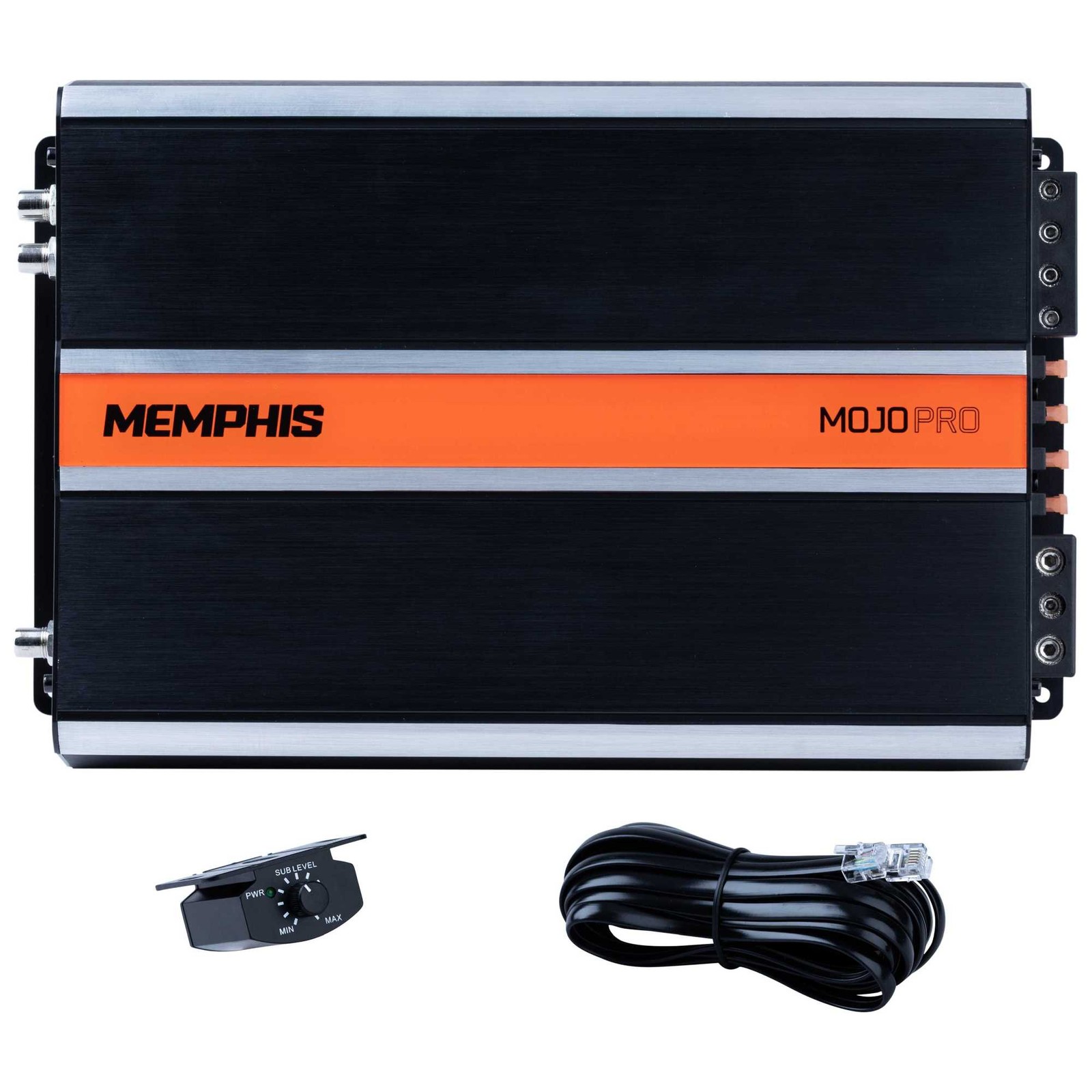 Memphis Audio MJP1500.1 Monoblock Subwoofer Amp - 1500W RMS x 1 at 1-Ohm