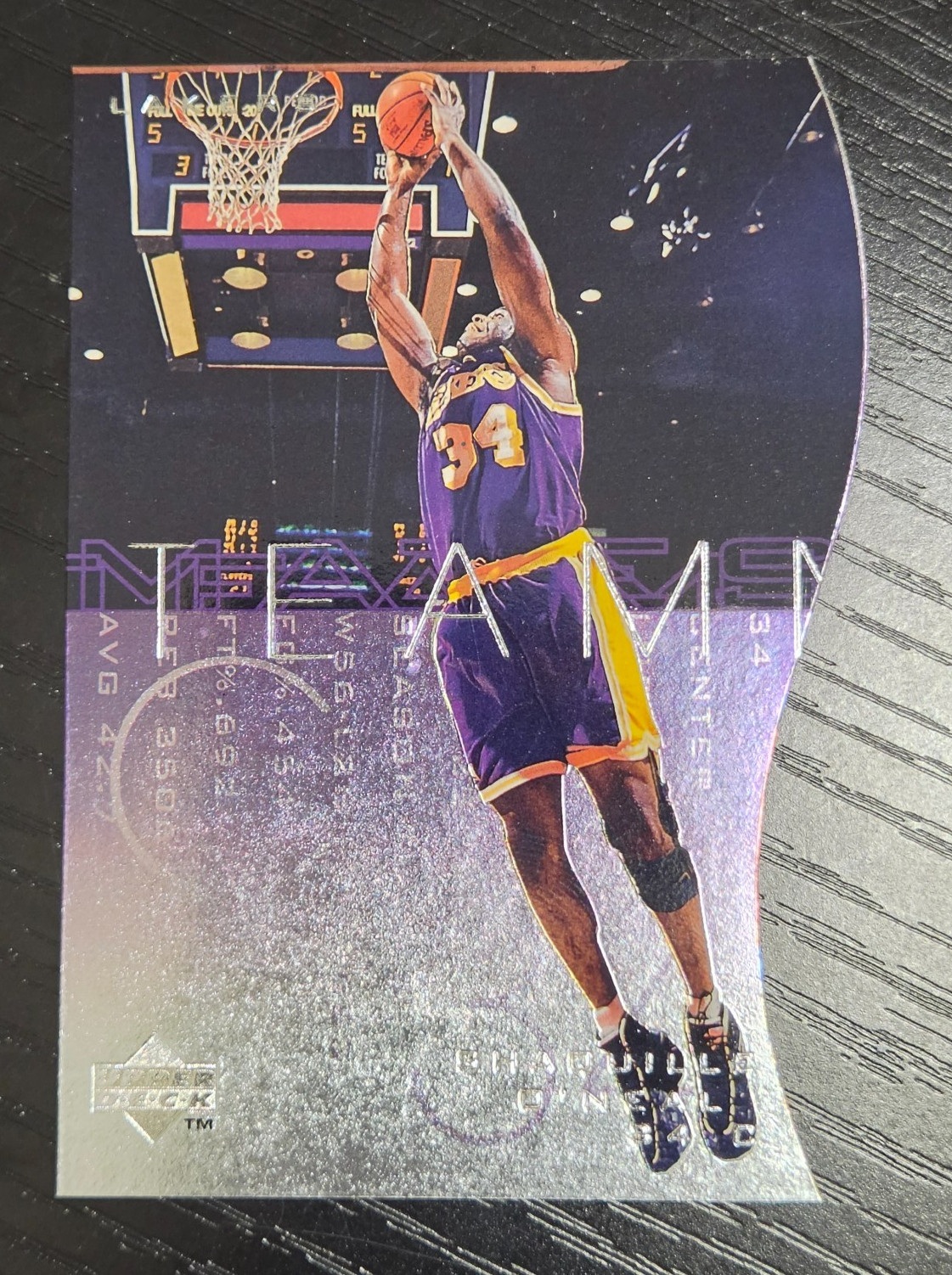 1997-98 Upper Deck Teammates Shaquille O\'Neal #T25 Lakers 1997-98 Upper Deck Teammates Shaquille O\'Neal #T25 Lakers