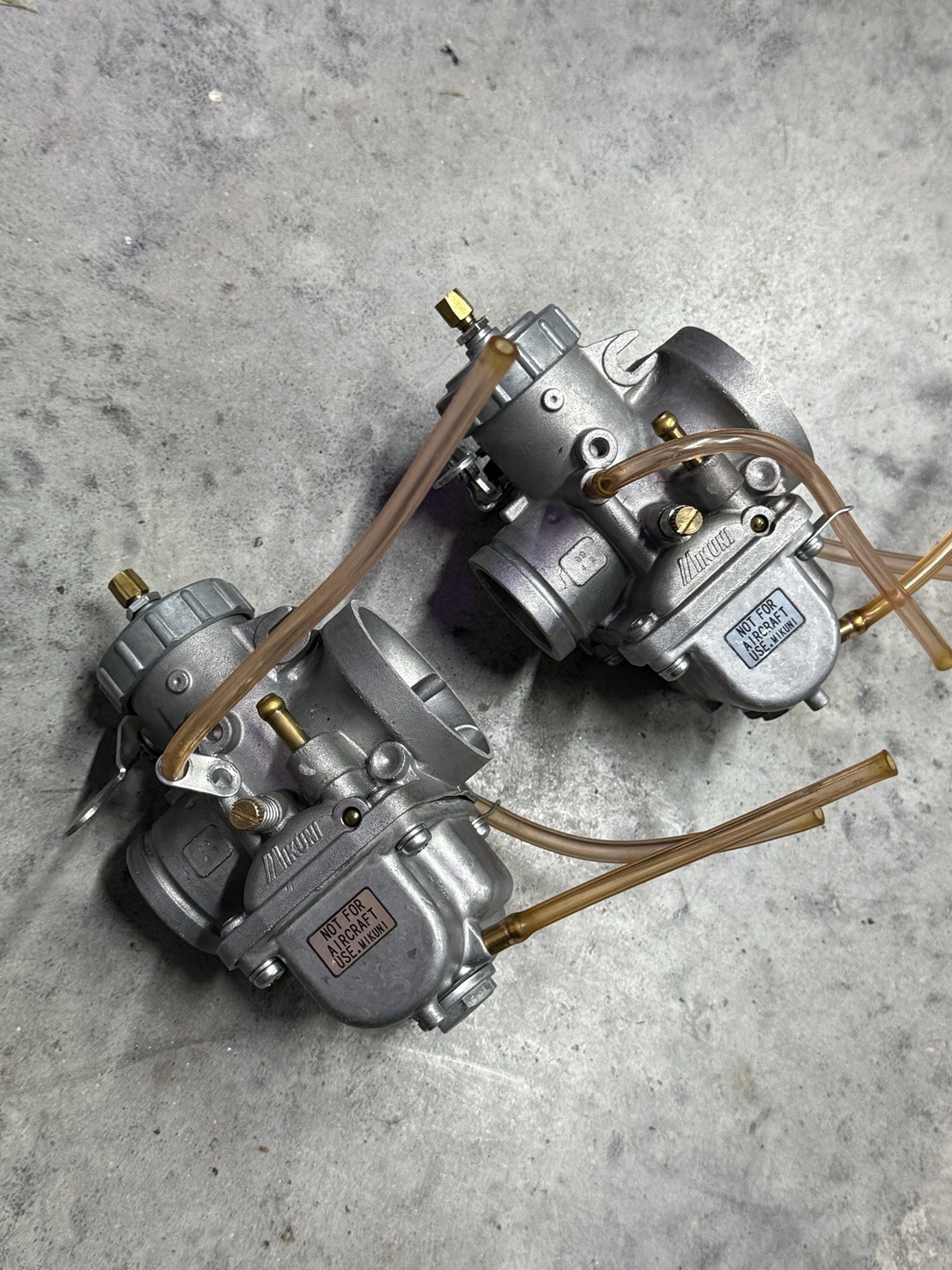 Genuine Mikuni VM30 Pair. *Need New Jets And Seals* Genuine Mikuni VM30 Pair. *Need New Jets And Seals*