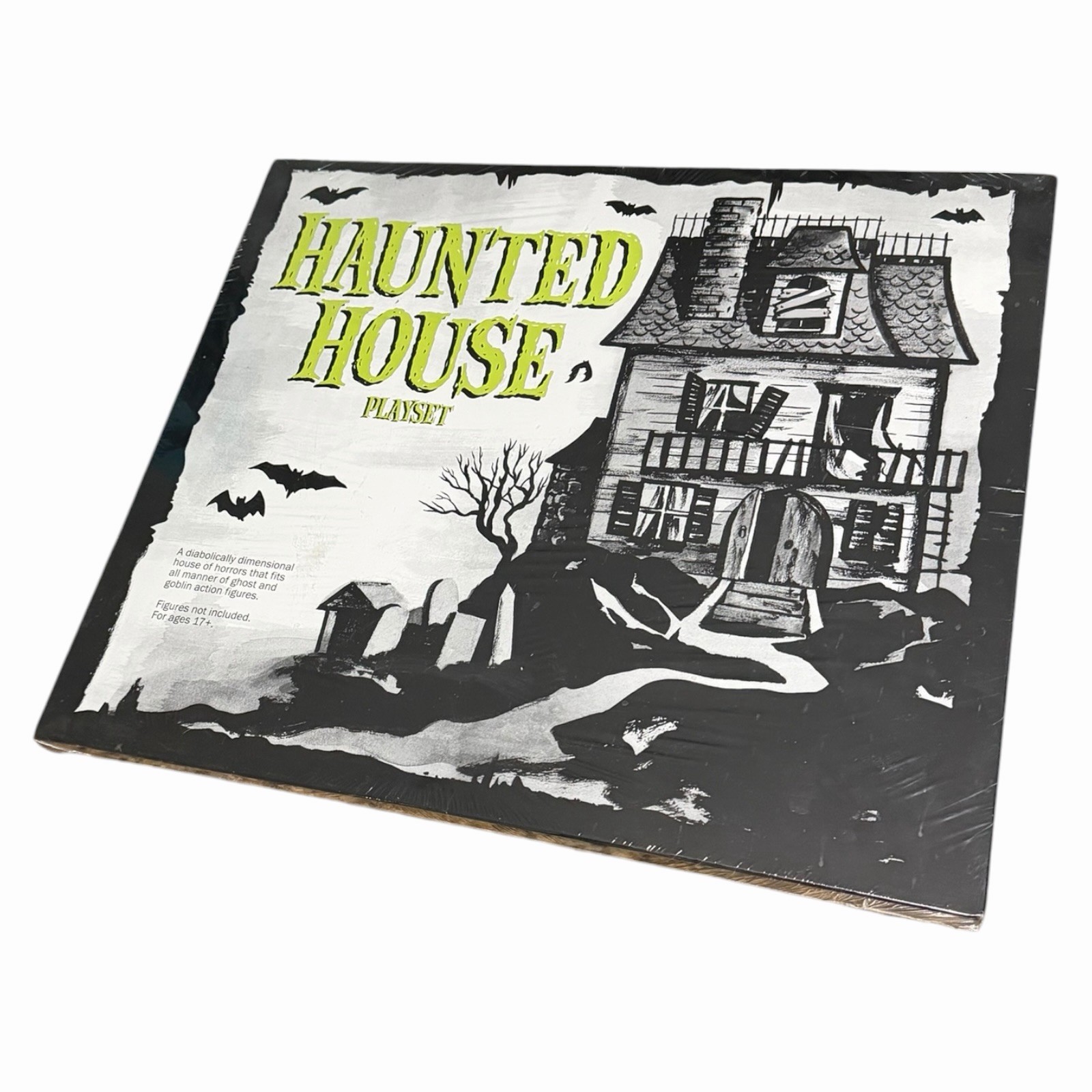 RARE Super7 2015 SDCC ReAction 3.75” Action Figure HAUNTED HOUSE PLAYSET Sealed