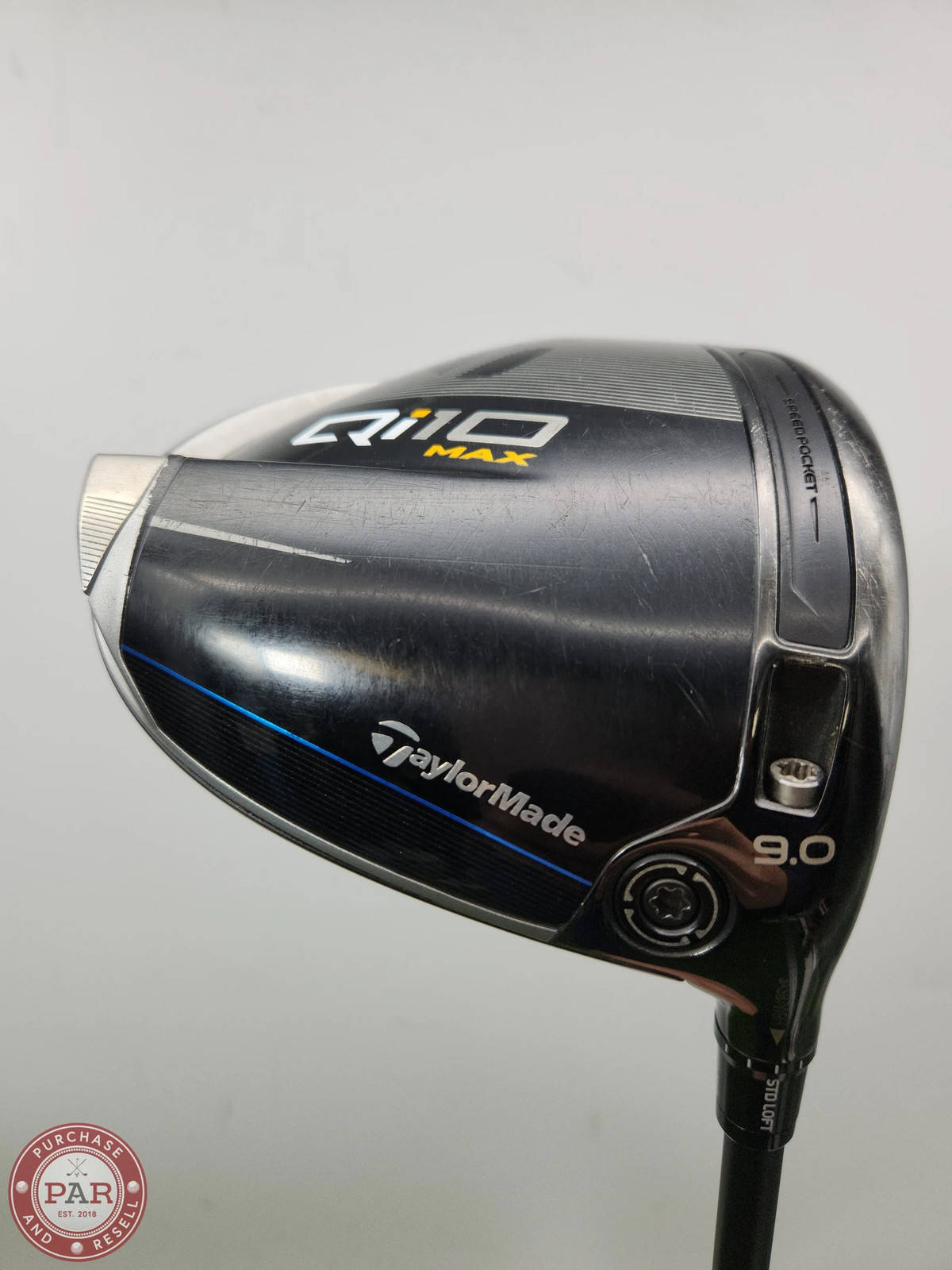 2024 TAYLORMADE QI10 MAX DRIVER 9* REG FUJI VENTUS BLUE 5 GOOD