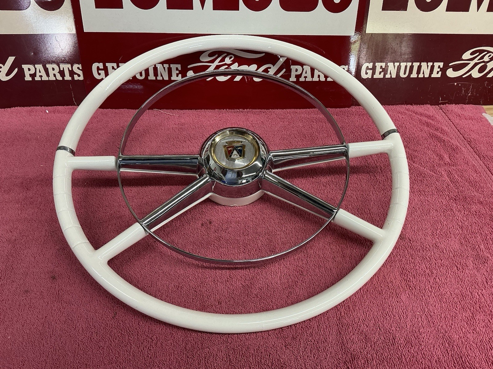 1954 Ford Accessories Steering Wheel (4 Spoke) Restored 