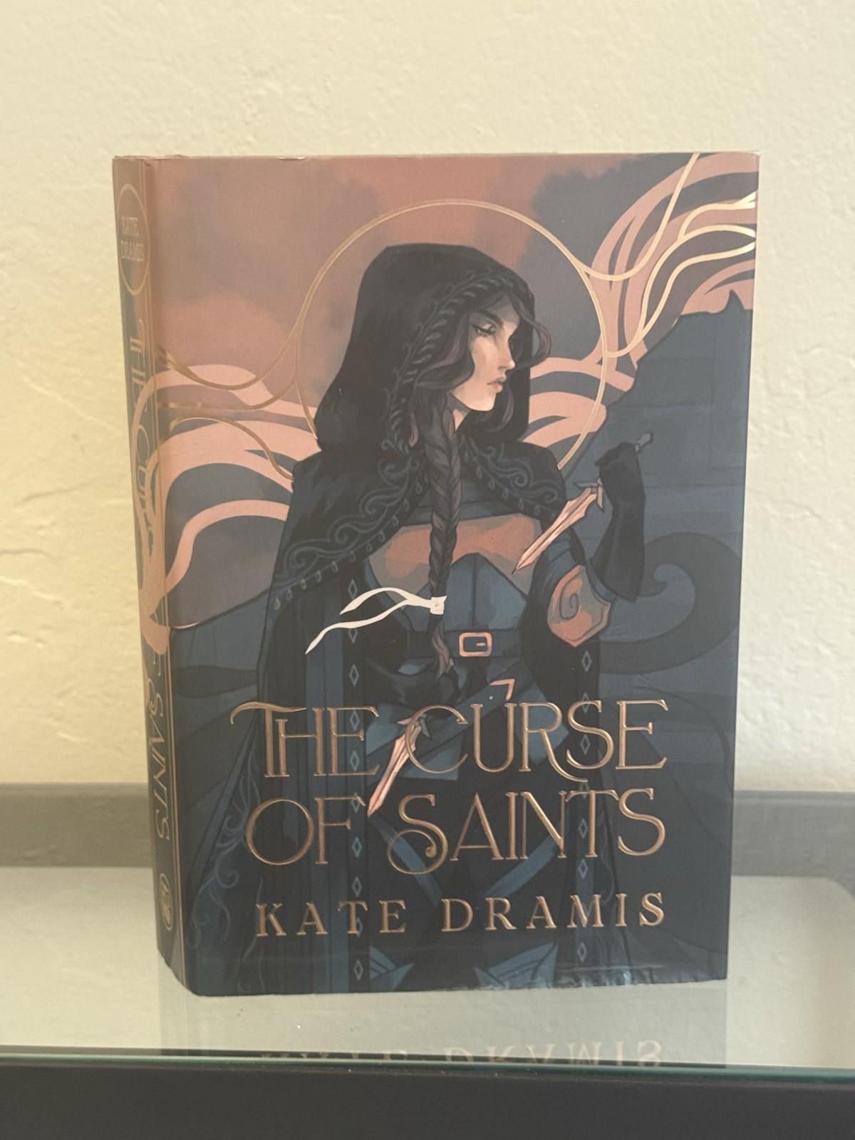 The Curse of Saints *SIGNED* by Kate Dramis 2023 Hardcover / DJ
