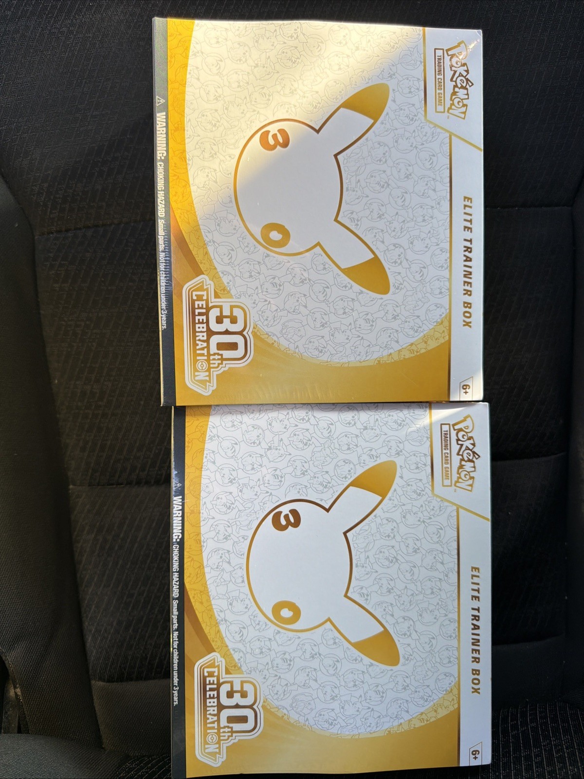 Lot of 2x Pokemon 30th Anniversary ETB Elite Trainer Box New Factory Sealed ENG