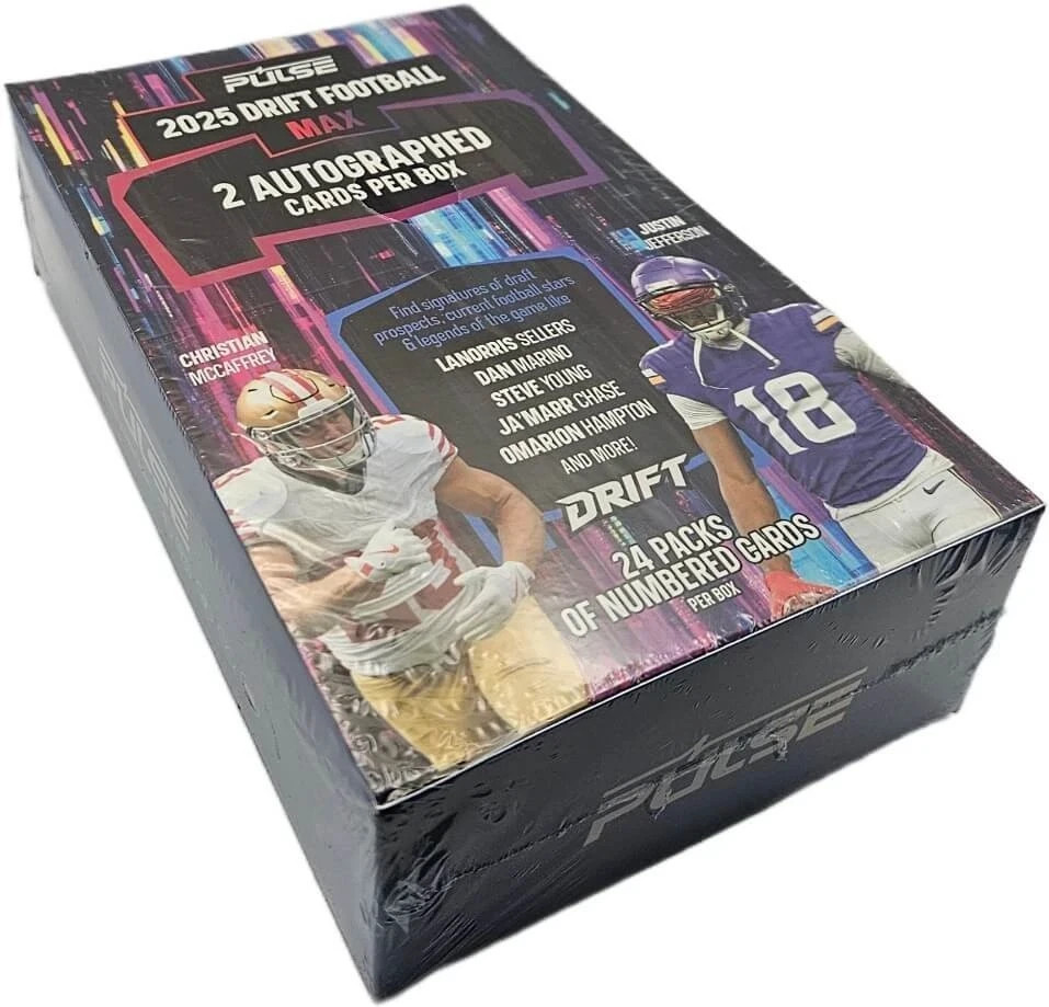 2025 Pulse Drift Football Max Hobby Box - Factory Sealed