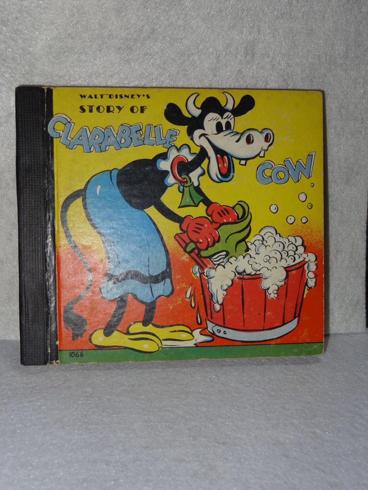 Vintage Walt Disney's Story of Clarabelle Cow by Whitman Publishing 1938 Book