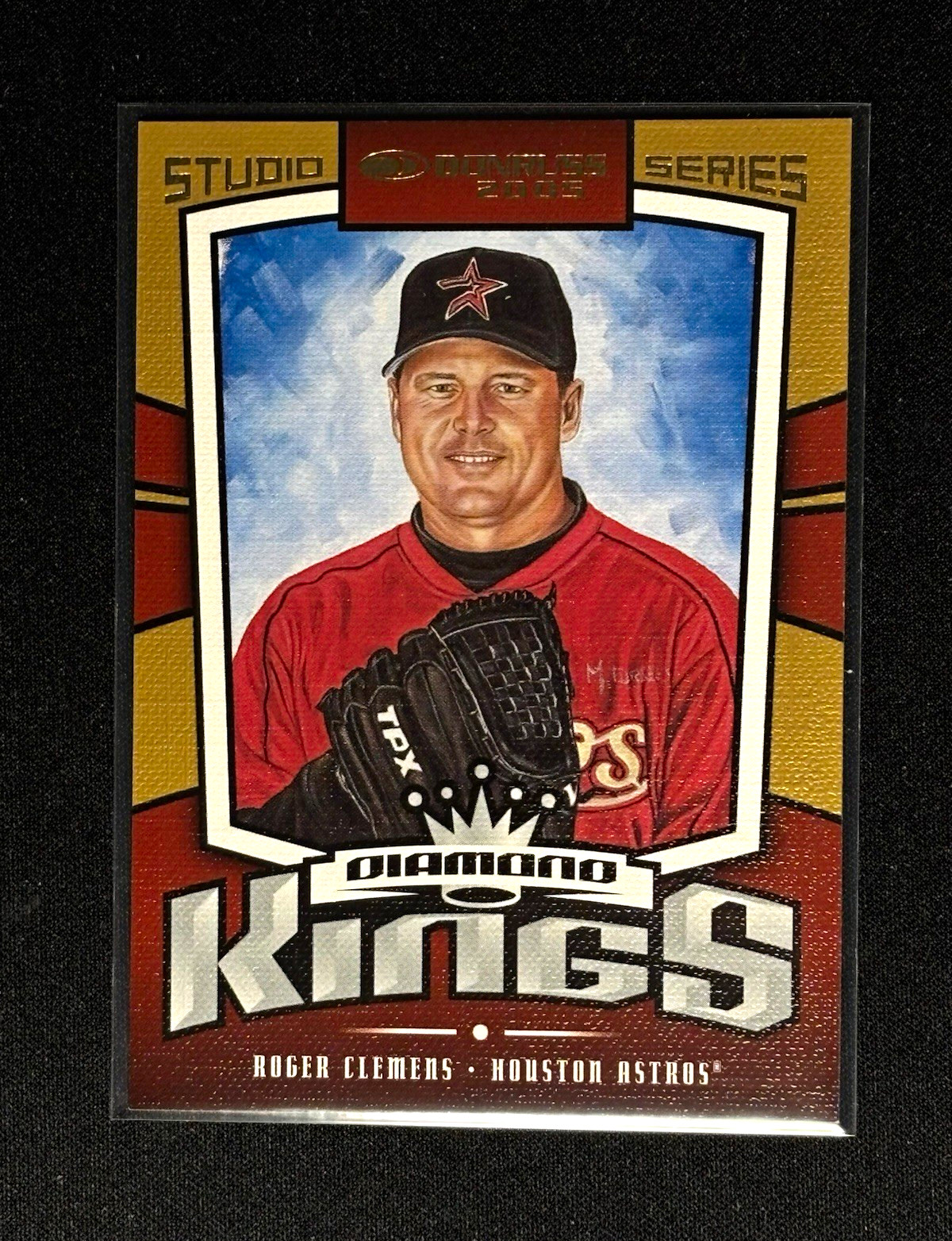 2005 Donruss Studio Series Diamond Kings Roger Clemens Astros #DK-14 /250 2005 Donruss Studio Series Diamond Kings Roger Clemens Astros #DK-14 /250