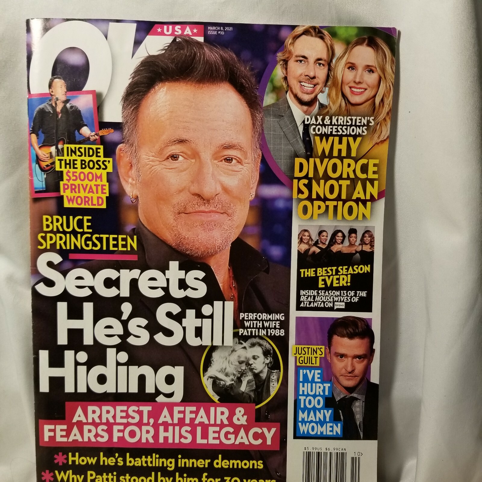 OK weekly magazine March 8, 2021 -- Bruce Springsteen and more