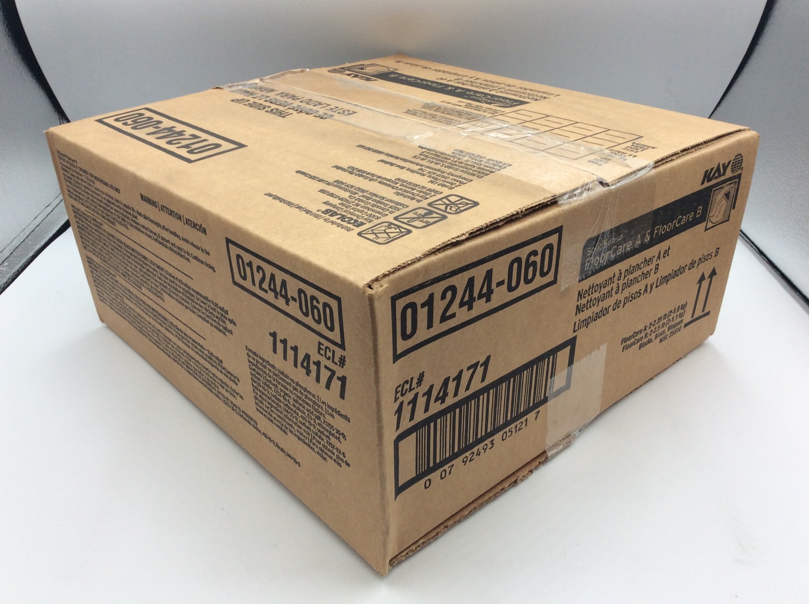 Kay Ecolab Solidsense FloorCare A & B, 01244-060, DEC/2027 🔥FREE SHIPPING🔥