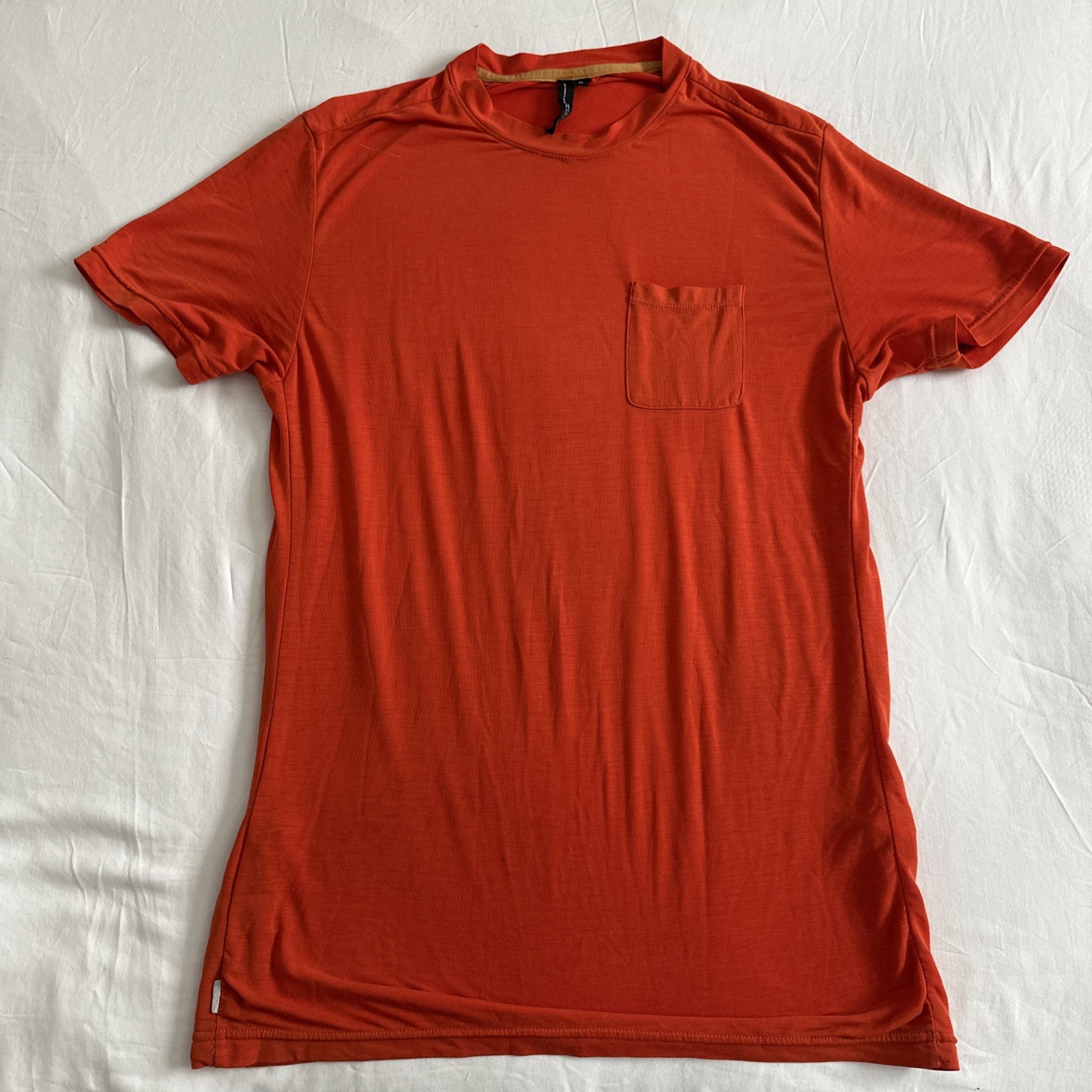 Specialized Utility Crew Wool Blend Gravel Adv Pocket T Shirt Men’s Med Orange
