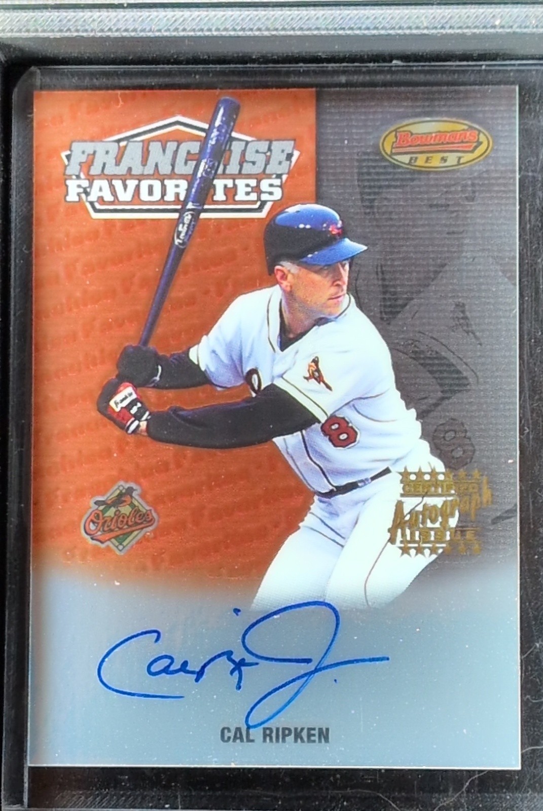 2000 Bowman\'s Best - Franchise Favorites Cal Ripken #FR2A Autographs (AU) 2000 Bowman\'s Best - Franchise Favorites Cal Ripken #FR2A Autographs (AU)
