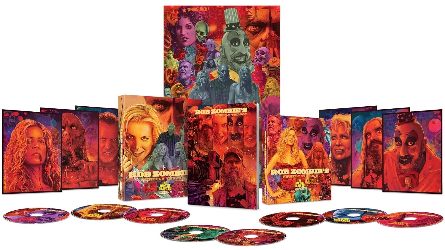 ROB ZOMBIE\'S FIREFLY TRILOGY 4K ULTRA HD + BLU-RAY NEW PRESALE 10/13/26