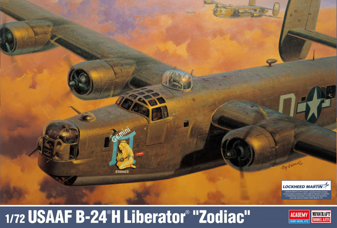 Academy Hobby 12584 USAAF B-24H Liberator \ Academy Hobby 12584 USAAF B-24H Liberator \