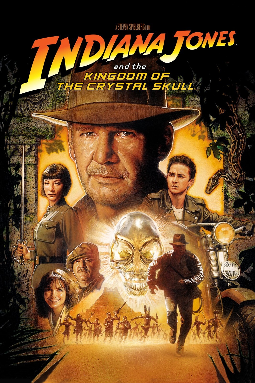 2008 Indiana Jones And The Kingdom Of The Crystal Skull Movie Poster 11X17 🍿