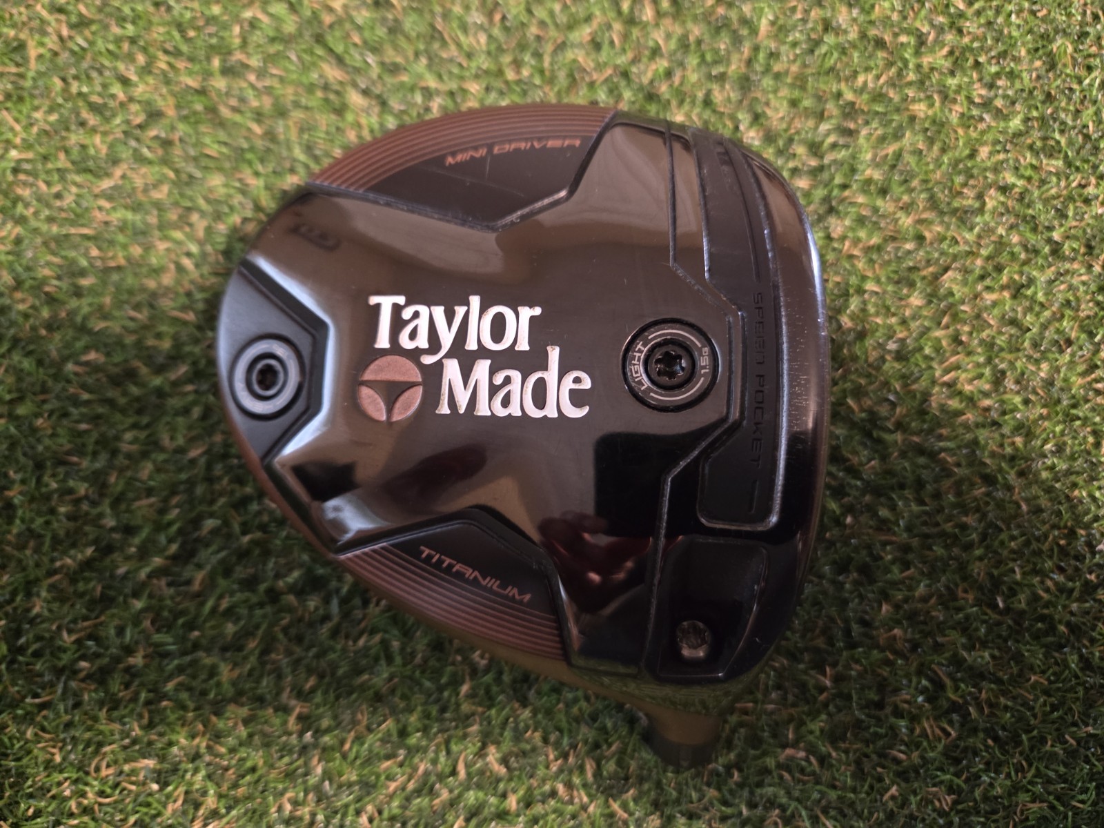 TAYLORMADE BRNR 13.5 DEGREE MINI DRIVER HEAD ONLY GREAT CONDITION 