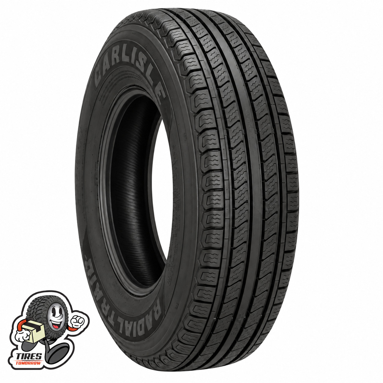 Carlisle Radial Trail HD ST235/80R16 124L Load Range E 10 Ply Trailer Tire Carlisle Radial Trail HD ST235/80R16 124L Load Range E 10 Ply Trailer Tire